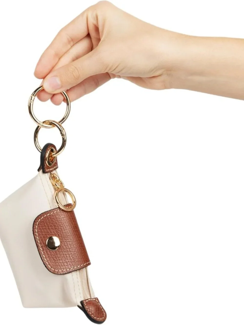 Functional Mini Pouch Keychain | Coin Purse & Card Holder | Genuine Leather